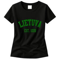 Lietuva Est 1009 Lietuva Got Game By Lithuania Strong Womens T-Shirt