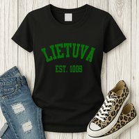 Lietuva Est 1009 Lietuva Got Game By Lithuania Strong Womens T-Shirt