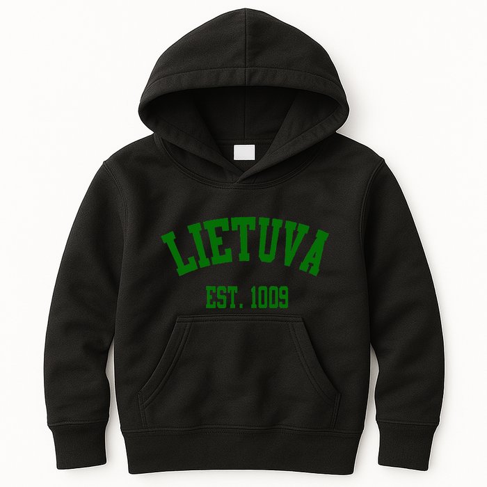 Lietuva Est 1009 Lietuva Got Game By Lithuania Strong Kids Hoodie