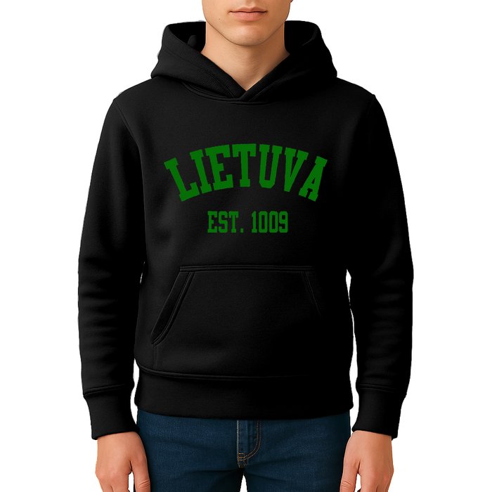 Lietuva Est 1009 Lietuva Got Game By Lithuania Strong Kids Hoodie
