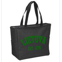 Lietuva Est 1009 Lietuva Got Game By Lithuania Strong Zip Tote Bag