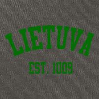 Lietuva Est 1009 Lietuva Got Game By Lithuania Strong Cotton Canvas Backpack