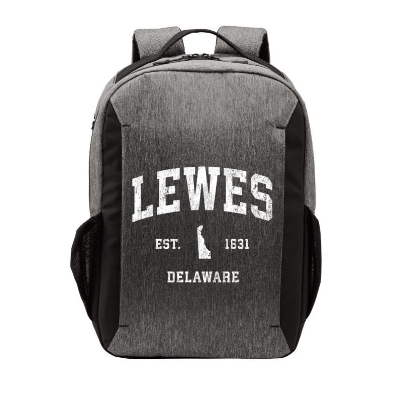 Lewes Est 1631 Delaware De Vintage Athletic Sports Design Vector Backpack
