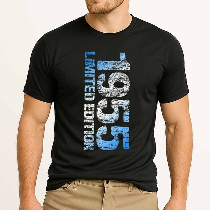 Limited Edition 1955 68th Birthday Born 1955 Cooling Performance Crew T-Shirt