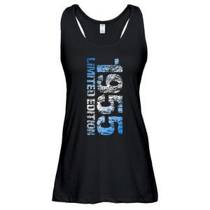 Limited Edition 1955 68th Birthday Born 1955 Ladies Essential Flowy Tank