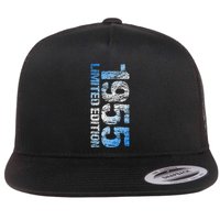 Limited Edition 1955 68th Birthday Born 1955 Flat Bill Trucker Hat