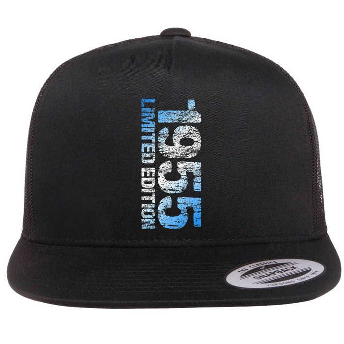 Limited Edition 1955 68th Birthday Born 1955 Flat Bill Trucker Hat