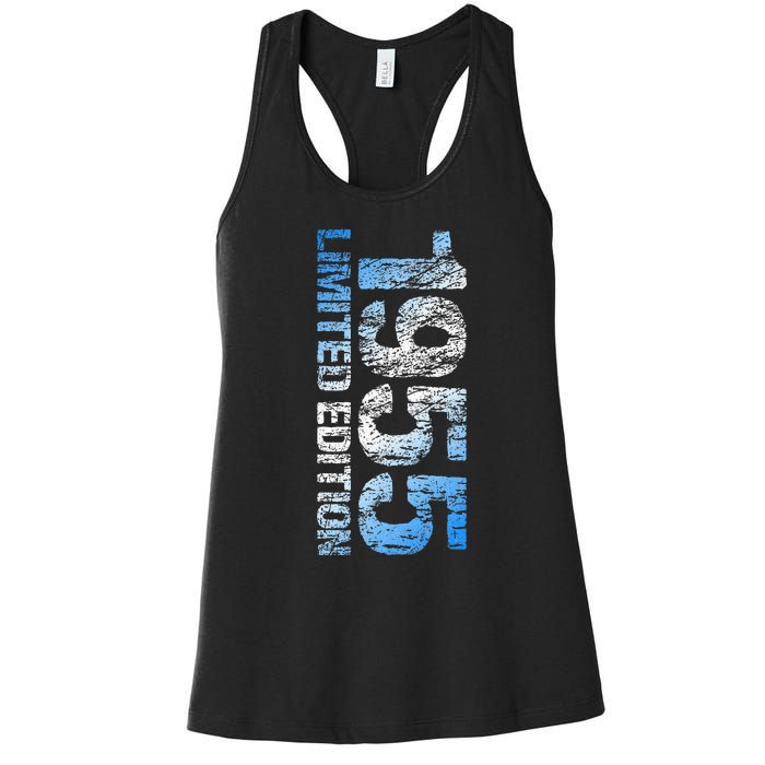 Limited Edition 1955 68th Birthday Born 1955 Women's Racerback Tank