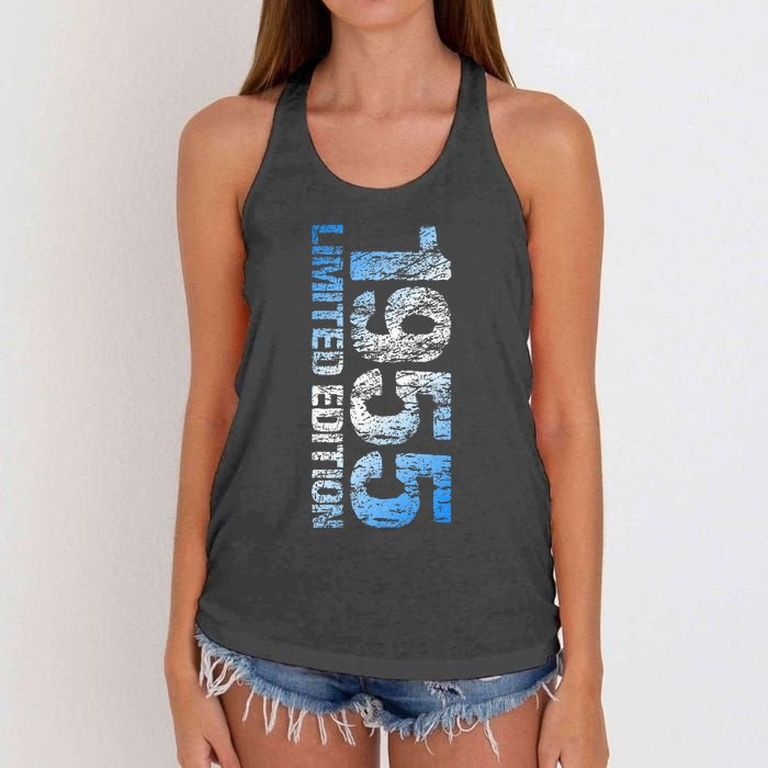 Limited Edition 1955 68th Birthday Born 1955 Women's Knotted Racerback Tank