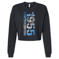 Limited Edition 1955 68th Birthday Born 1955 Cropped Pullover Crew