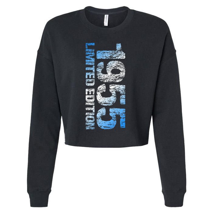 Limited Edition 1955 68th Birthday Born 1955 Cropped Pullover Crew