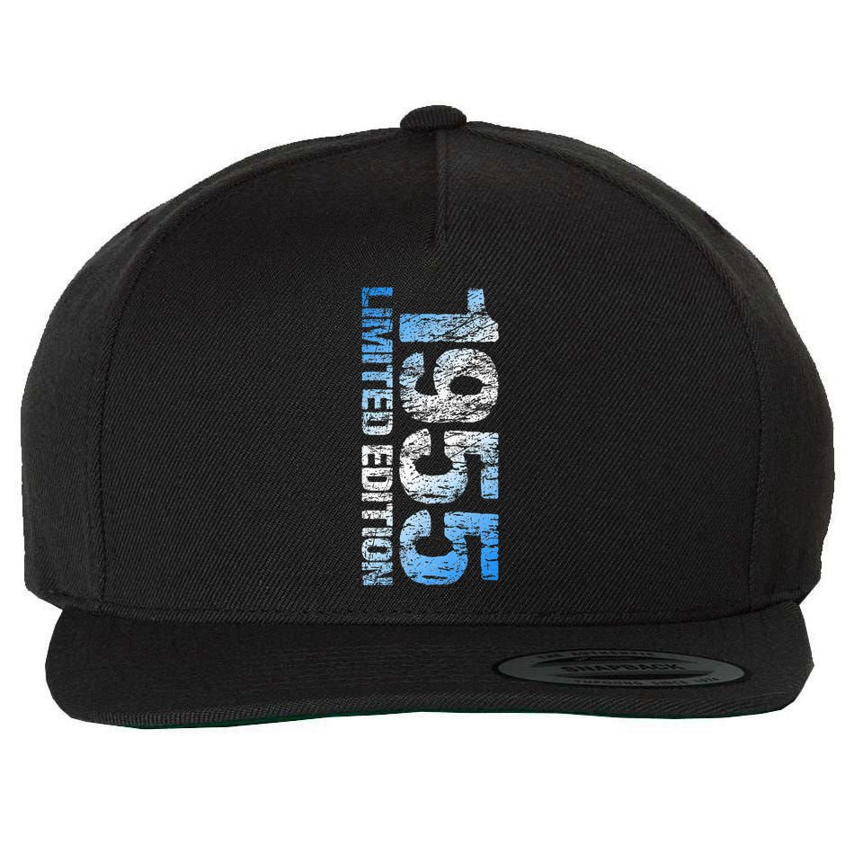 Limited Edition 1955 68th Birthday Born 1955 Wool Snapback Cap