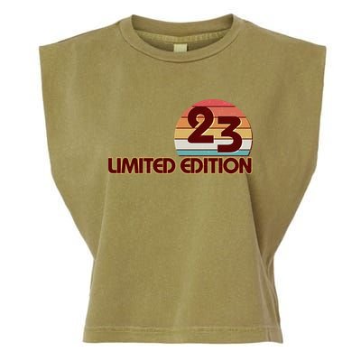 Limited Edition 1923 Retro Sun 100th Birthday Garment-Dyed Women's Muscle Tee