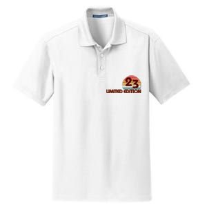 Limited Edition 1923 Retro Sun 100th Birthday Dry Zone Grid Polo