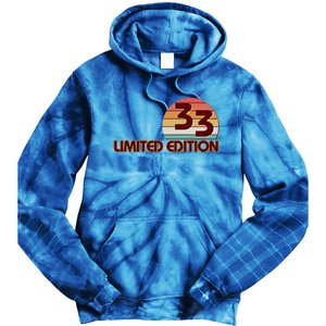 Limited Edition 1933 Retro Sun 90th Birthday Tie Dye Hoodie