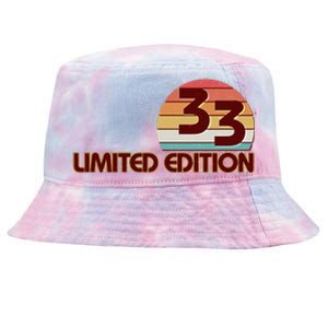 Limited Edition 1933 Retro Sun 90th Birthday Tie-Dyed Bucket Hat