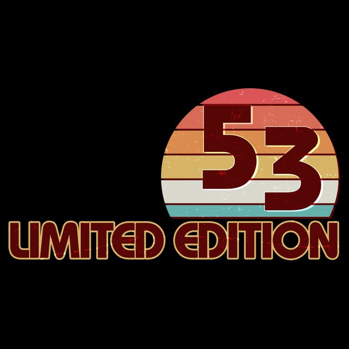 Limited Edition 1953 Retro Sun 70th Birthday Button