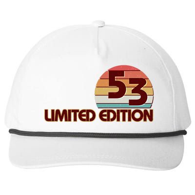 Limited Edition 1953 Retro Sun 70th Birthday Snapback Five-Panel Rope Hat