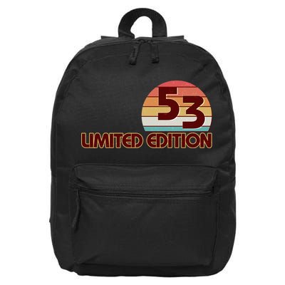 Limited Edition 1953 Retro Sun 70th Birthday 16 in Basic Backpack