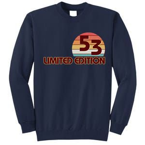 Limited Edition 1953 Retro Sun 70th Birthday Tall Sweatshirt