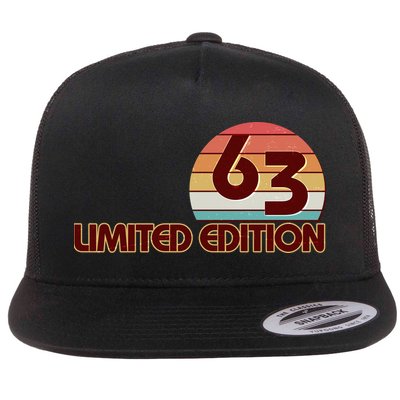Limited Edition 1963 Retro Sun 60th Birthday Flatbill Hat