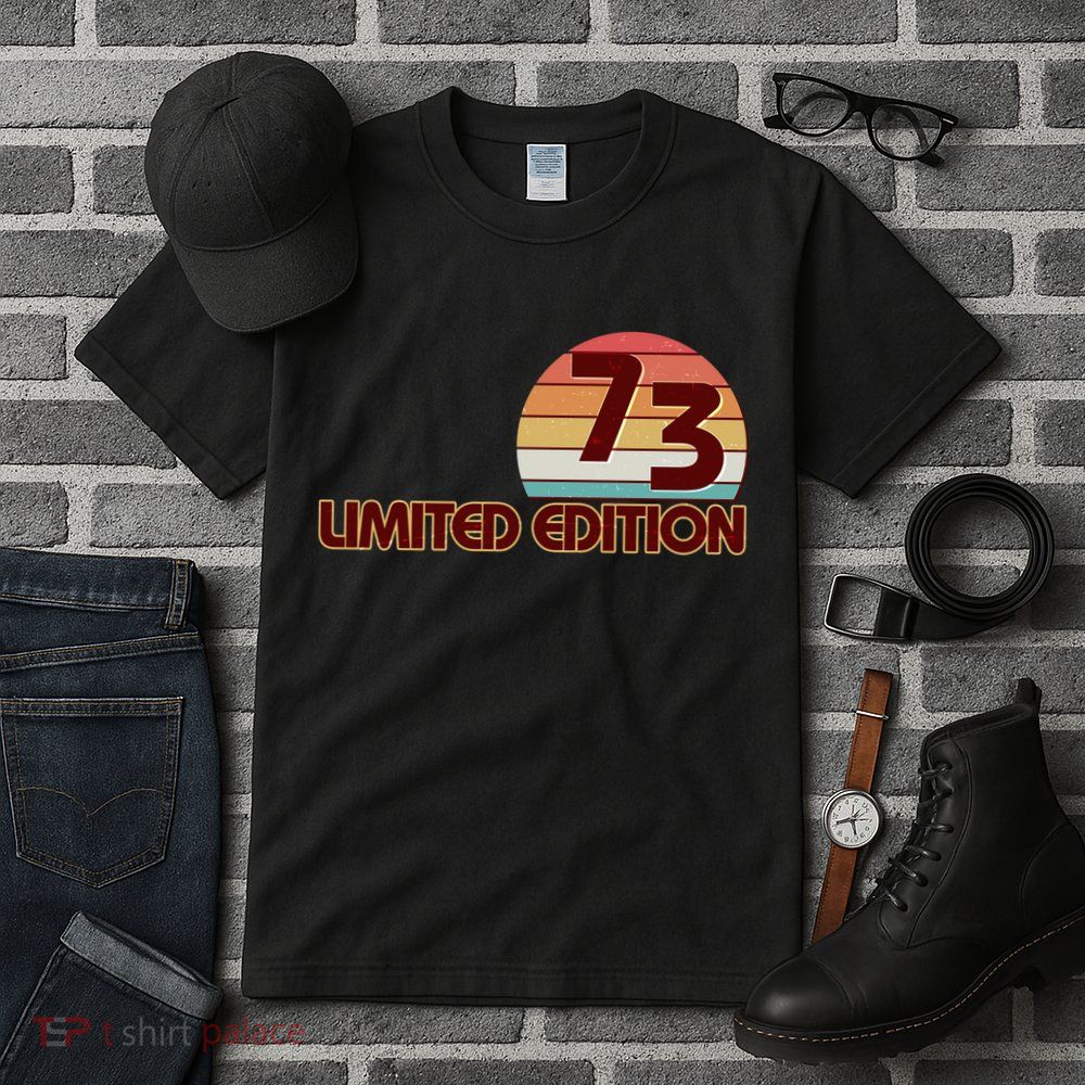 Limited Edition 1973 Retro Sun 50th Birthday Tall T-Shirt