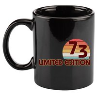 Limited Edition 1973 Retro Sun 50th Birthday 11oz C Handle Ceramic Mug