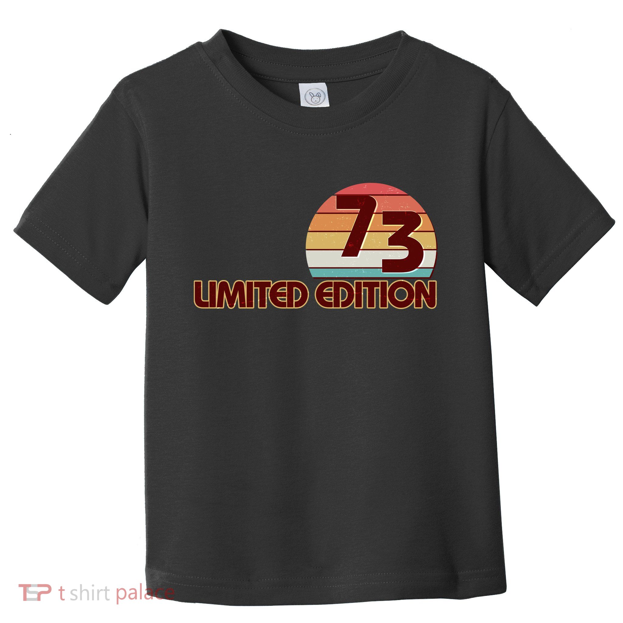 Limited Edition 1973 Retro Sun 50th Birthday Toddler T-Shirt