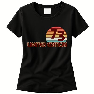 Limited Edition 1973 Retro Sun 50th Birthday Womens T-Shirt