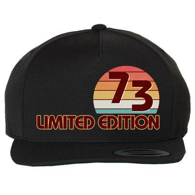 Limited Edition 1973 Retro Sun 50th Birthday Wool Snapback Cap