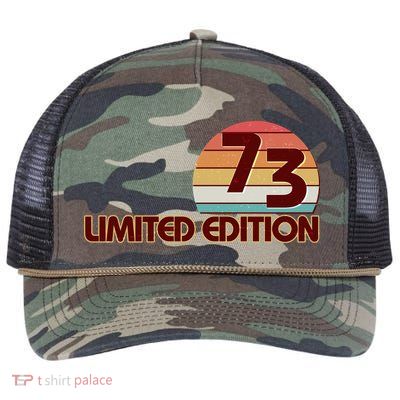 Limited Edition 1973 Retro Sun 50th Birthday Retro Rope Trucker Hat Cap