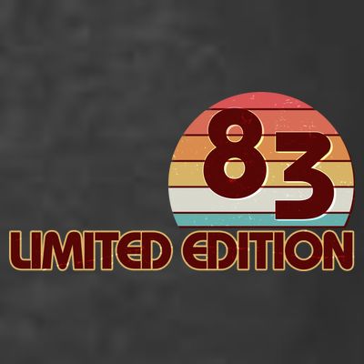 Limited Edition 1983 Retro Sun 40th Birthday T-Shirt