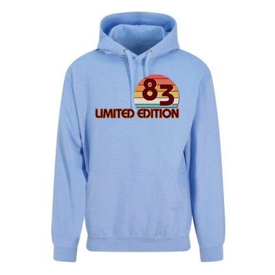 Limited Edition 1983 Retro Sun 40th Birthday Unisex Surf Hoodie