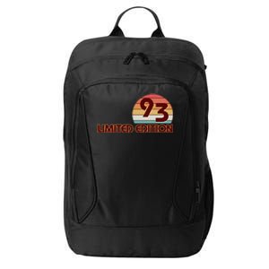 Limited Edition 1993 Retro Sun 30th Birthday City Backpack