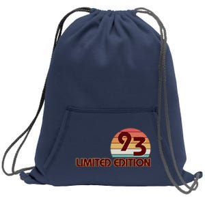 Limited Edition 1993 Retro Sun 30th Birthday Sweatshirt Cinch Pack Bag