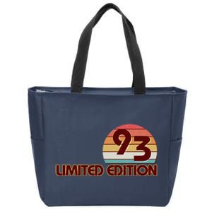 Limited Edition 1993 Retro Sun 30th Birthday Zip Tote Bag