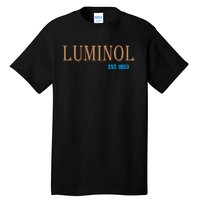 Luminol Est 1853 Crime Scene True Crime Tall T-Shirt