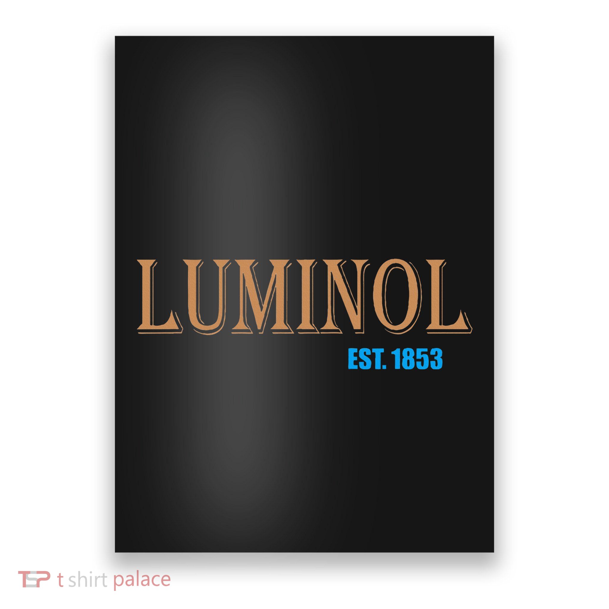 Luminol Est 1853 Crime Scene True Crime Poster