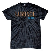 Luminol Est 1853 Crime Scene True Crime Tie-Dye T-Shirt