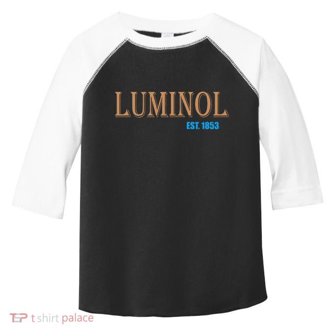 Luminol Est 1853 Crime Scene True Crime Toddler Fine Jersey T-Shirt