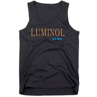 Luminol Est 1853 Crime Scene True Crime Tank Top