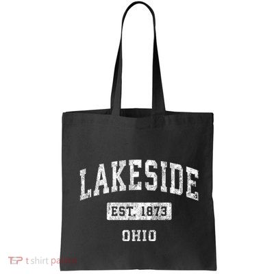 Lakeside Est 1873 Ohio Oh Vintage Established Sports Design Bag