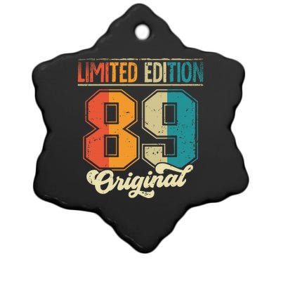 Limited Edition 1989  Ceramic Star Ornament