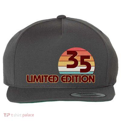 Limited Edition 1935 Retro Sun 90th Birthday Wool Snapback Cap