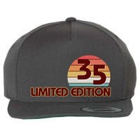 Limited Edition 1935 Retro Sun 90th Birthday Wool Snapback Cap