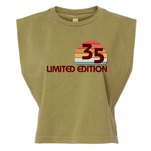 Limited Edition 1935 Retro Sun 90th Birthday Garment-Dyed Women's Muscle Tee