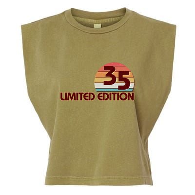 Limited Edition 1935 Retro Sun 90th Birthday Garment-Dyed Women's Muscle Tee