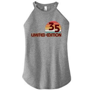 Limited Edition 1935 Retro Sun 90th Birthday Women's Perfect Tri Rocker Tank