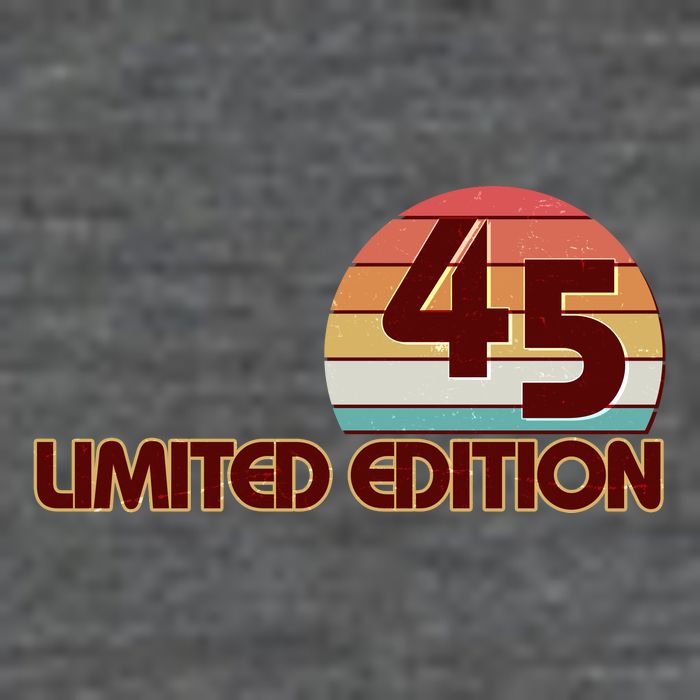 Limited Edition 1945 Retro Sun 80th Birthday 7 Panel Mesh Trucker Snapback Hat