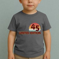 Limited Edition 1945 Retro Sun 80th Birthday Toddler T-Shirt